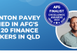 Brenton Pavey named in AFG's top 20 finance brokers in QLD